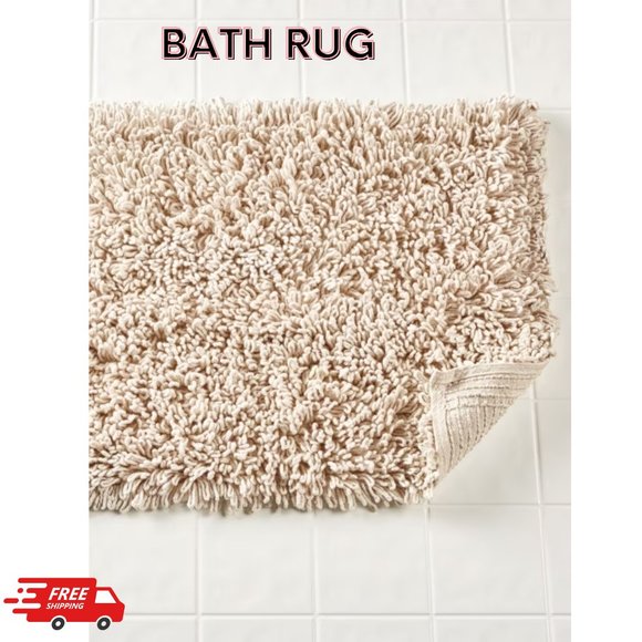 Cotton Bath Rug, Bath - Picture 1 of 2